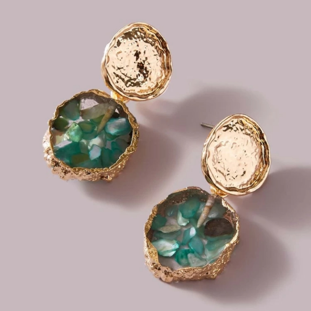 Beautiful Unique Charm Drop Earrings